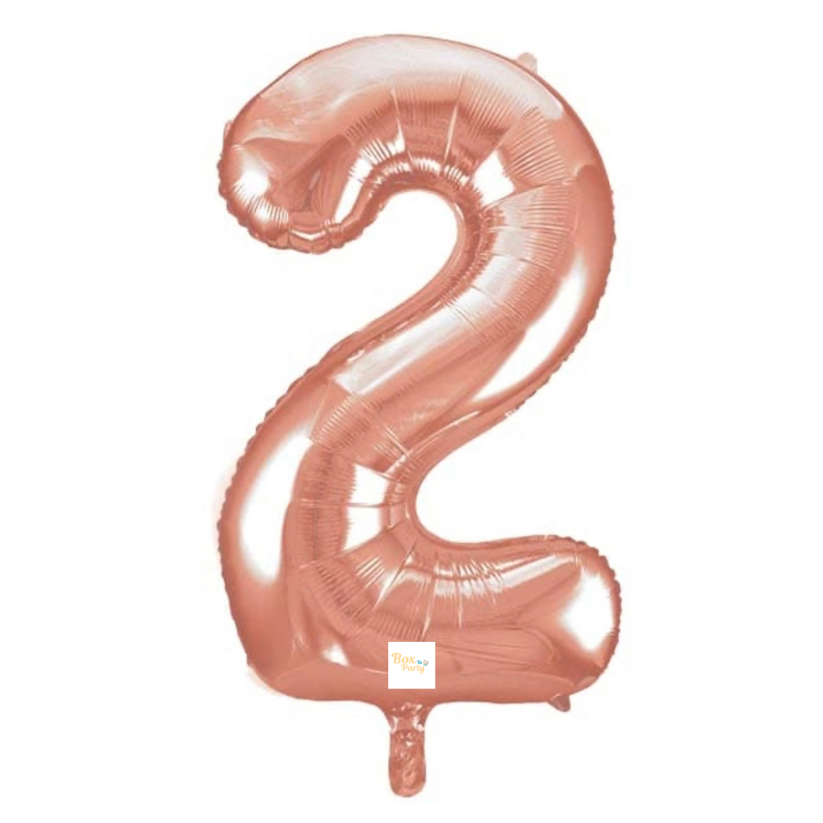 34" Rose Gold Number Foil Balloon - 2